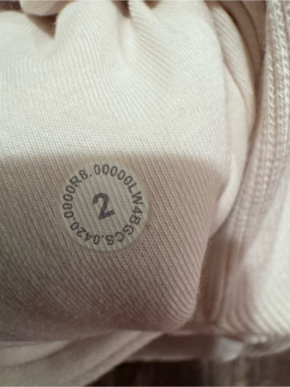 Lululemon Jacket Radiant II W4AOWS Light Court Zip Up Size 2 - Picture 3 of 6